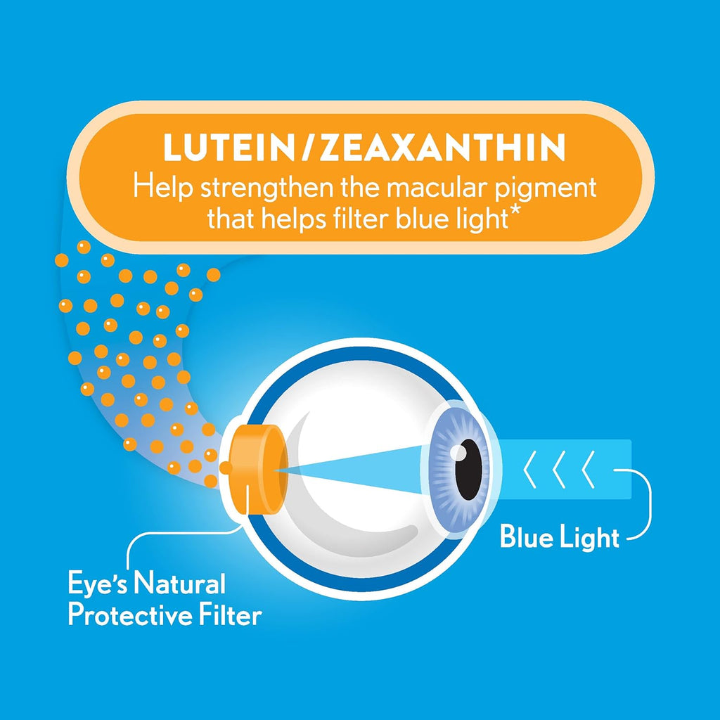Lutein & Zeaxanthin Supplement, 30 Softgels, Pack of 2 V623679