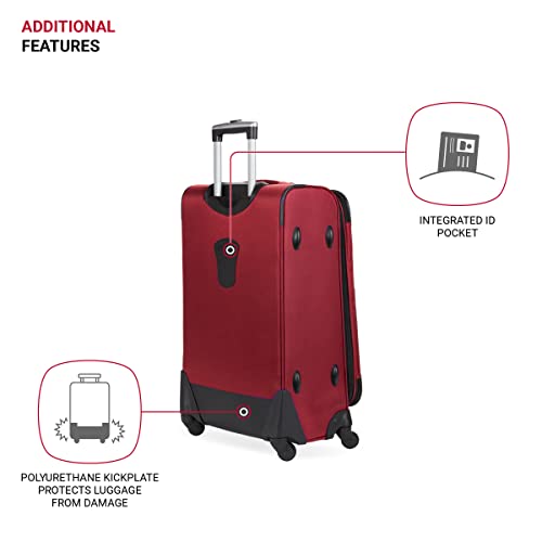 Softside Expandable Carry-On Luggage, Teal, 21-Inch M9609