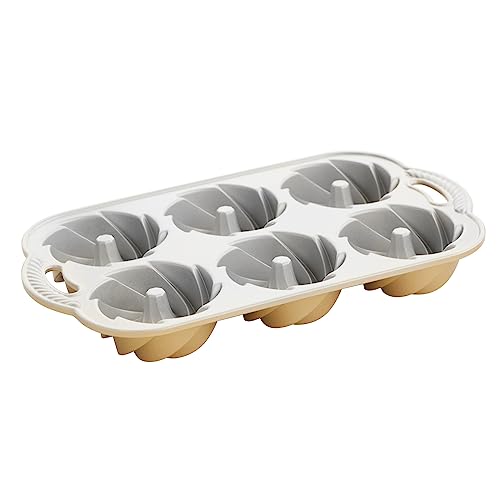 Bundtlette Cake Pan, Metallic Silver K456