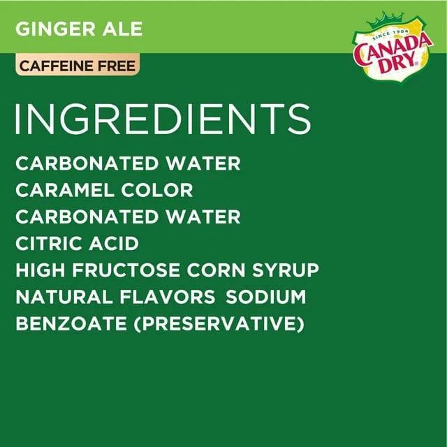 Ginger Ale, 30 pk./7.5 fl. oz U47120