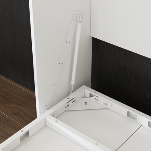 Twin Murphy Bed with Charging Station and Drawer R7073