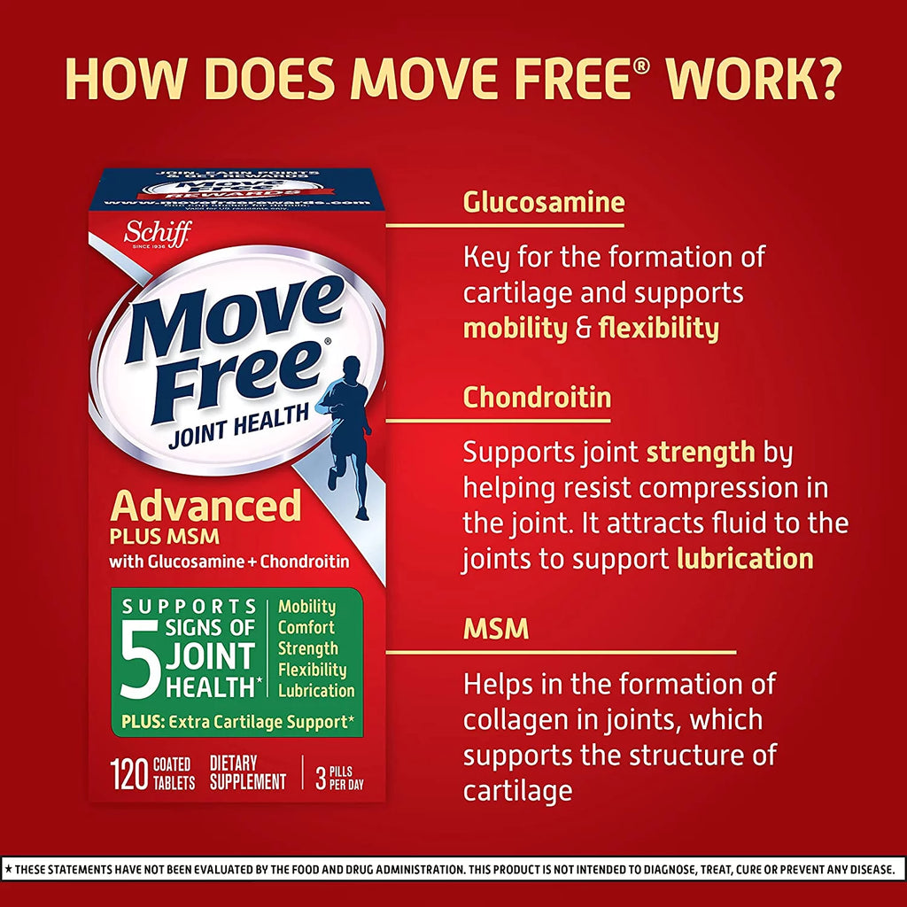 Glucosamine Chondroitin MSM Joint Supplement Tablets M978