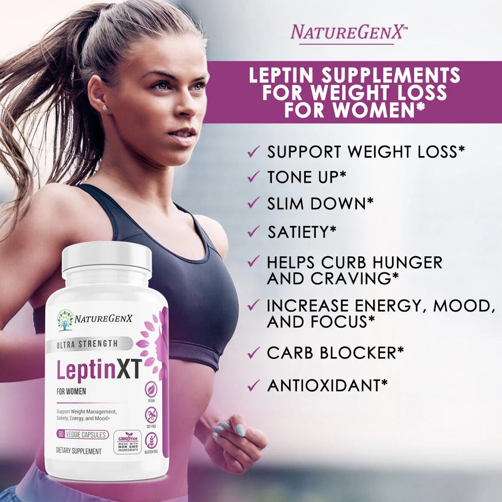 Leptin Supplement for Weight Loss, 60 Capsules Y18798