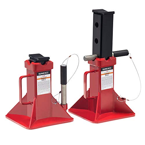 10-Ton Pin Type Jack Stands, Pair I9664