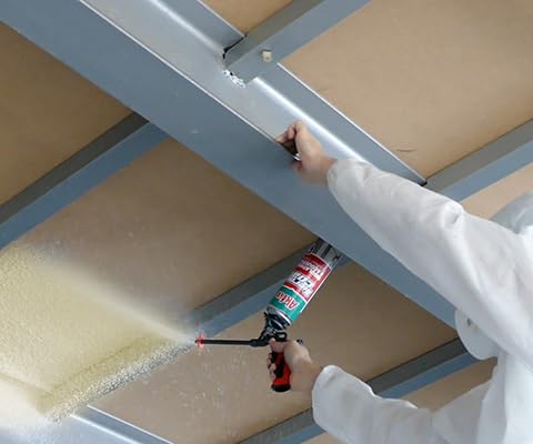 Spray Foam Insulation Kit for Walls & Attic, Closed Cell Polyurethane, 20 Board Feet A3956
