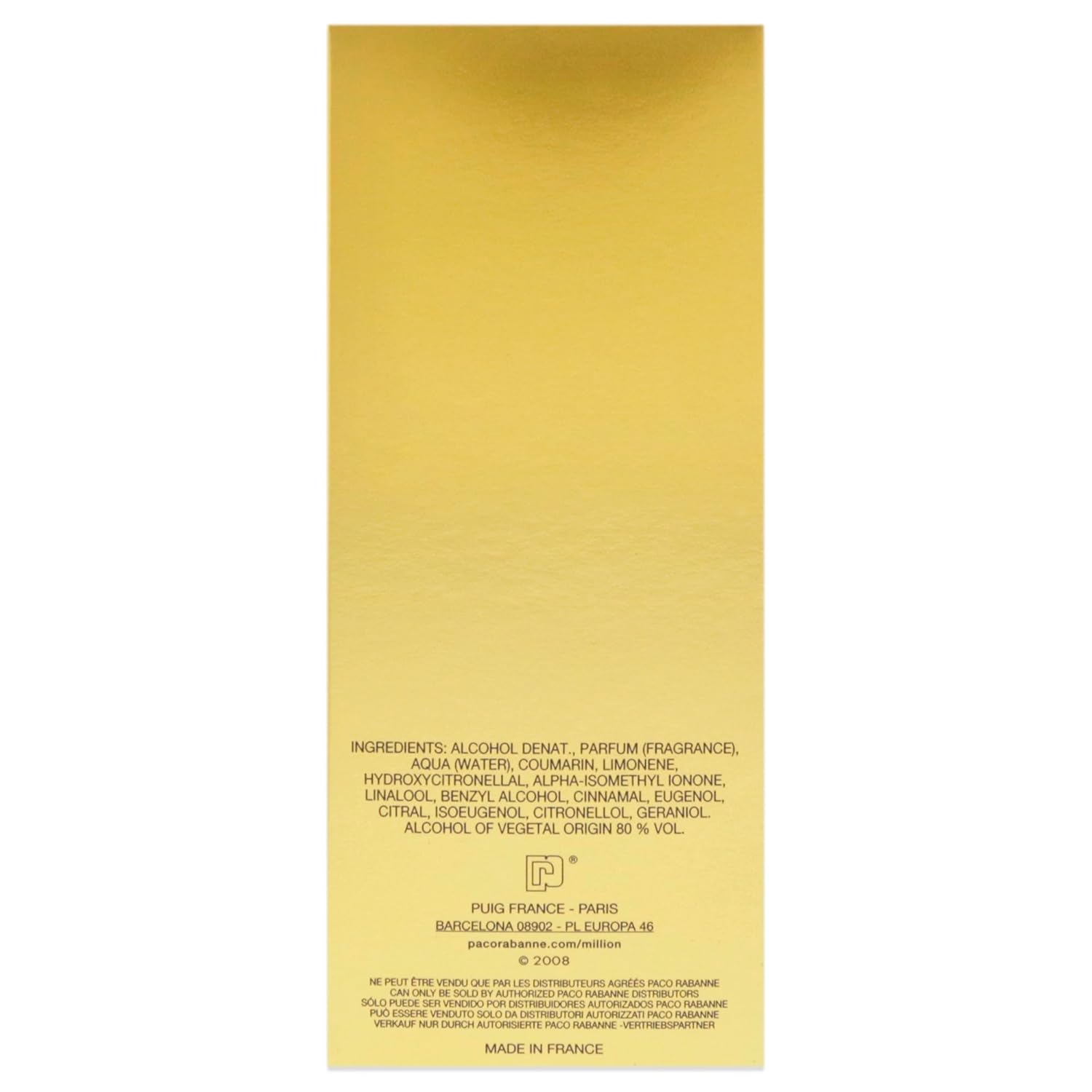 1 Million EDT Spray 3.3 oz (m) E284533