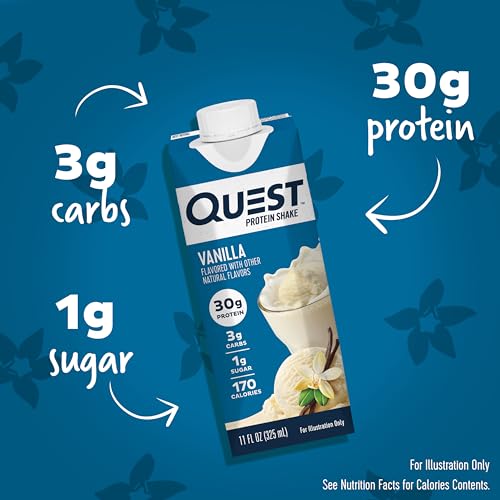Protein Shake Salted Caramel, 30g Protein, Keto Friendly, 11 fl oz, 12 Count W666022