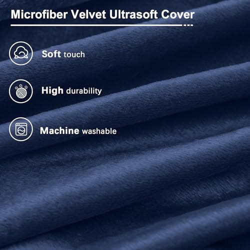 Giant Bean Bag Chair Convertible Bed with Microfiber Cover X2136