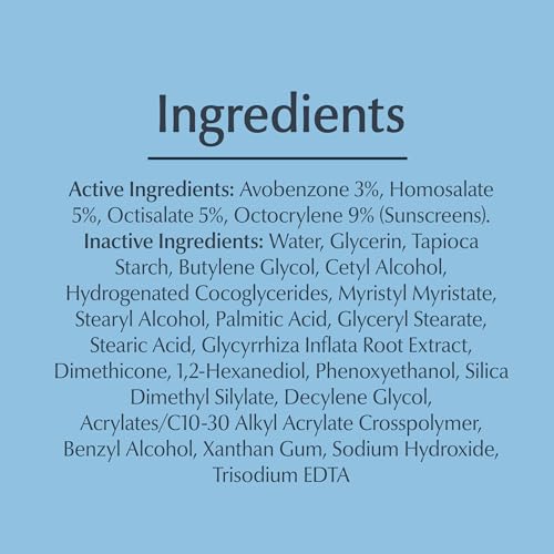 Daily Hydration Broad Spectrum SPF 30 Sunscreen Body Cream for Dry Skin, 8 Oz Tube (Pack of 2) T45561
