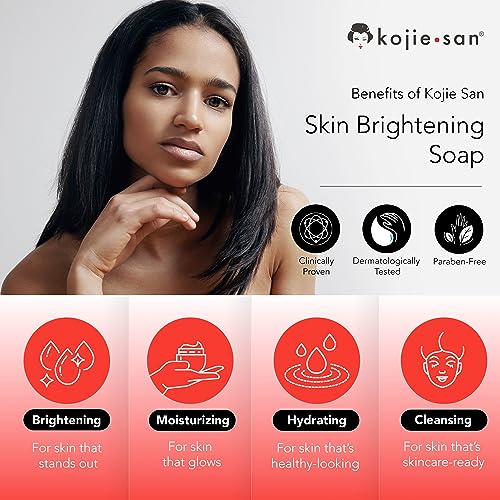 Kojic Acid Skin and Body Soap Bar with Coconut and Tea Tree Oil, 135g U943