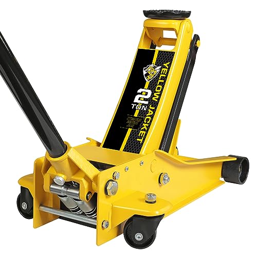 2.5 Ton Trolley Jack with Carrying Case Hydraulic Low Profile Floor Jack for Cars C877326